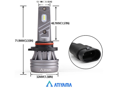 ATIYAMA 9005 10000LM 60W Super Bright LED