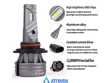 ATIYAMA 9005 10000LM 60W Super Bright LED